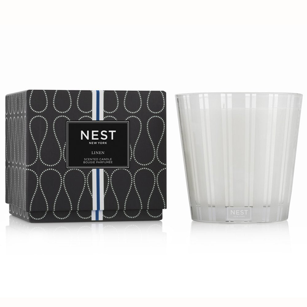 Nest - Linen 4 Wick Luxury Candle