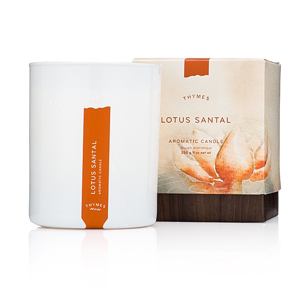 Thymes - Lotus Santal Candle