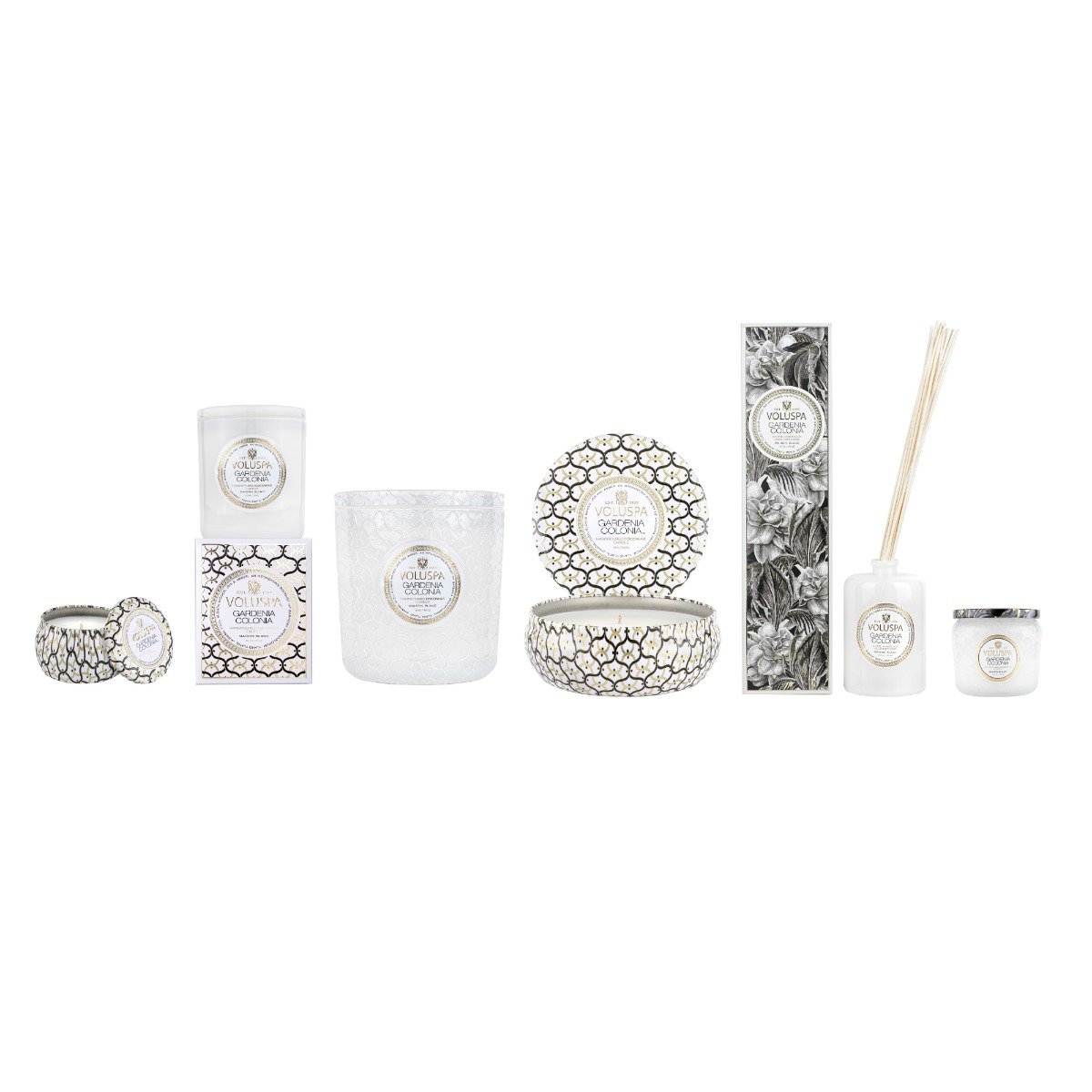 Voluspa - Gardenia Colonia Luxe Candle