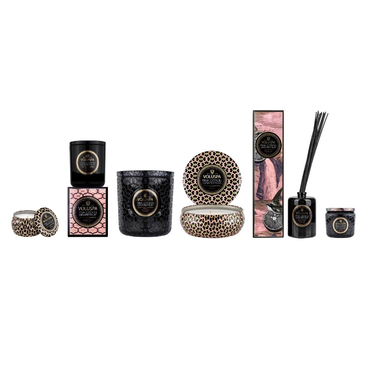 Voluspa - Pink Citron Grapefruit MIni Tin Candle