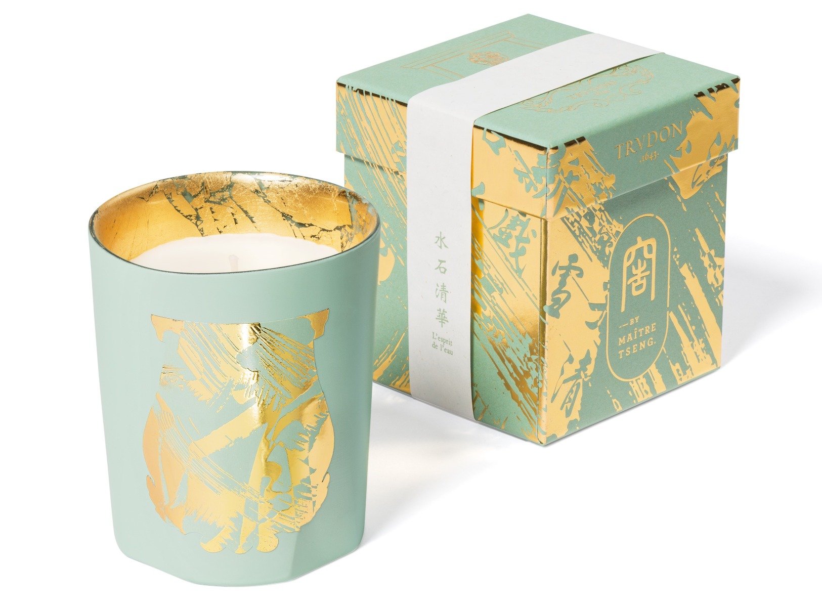 Trudon -  Maître Tseng L'Esprit de L'Eau Candle (Mineral Woods)