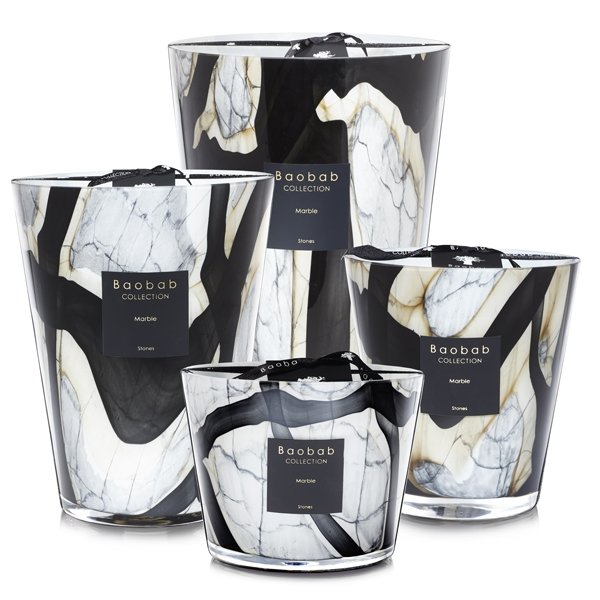 Baobab Collection - Stones Marble Max24 Candle