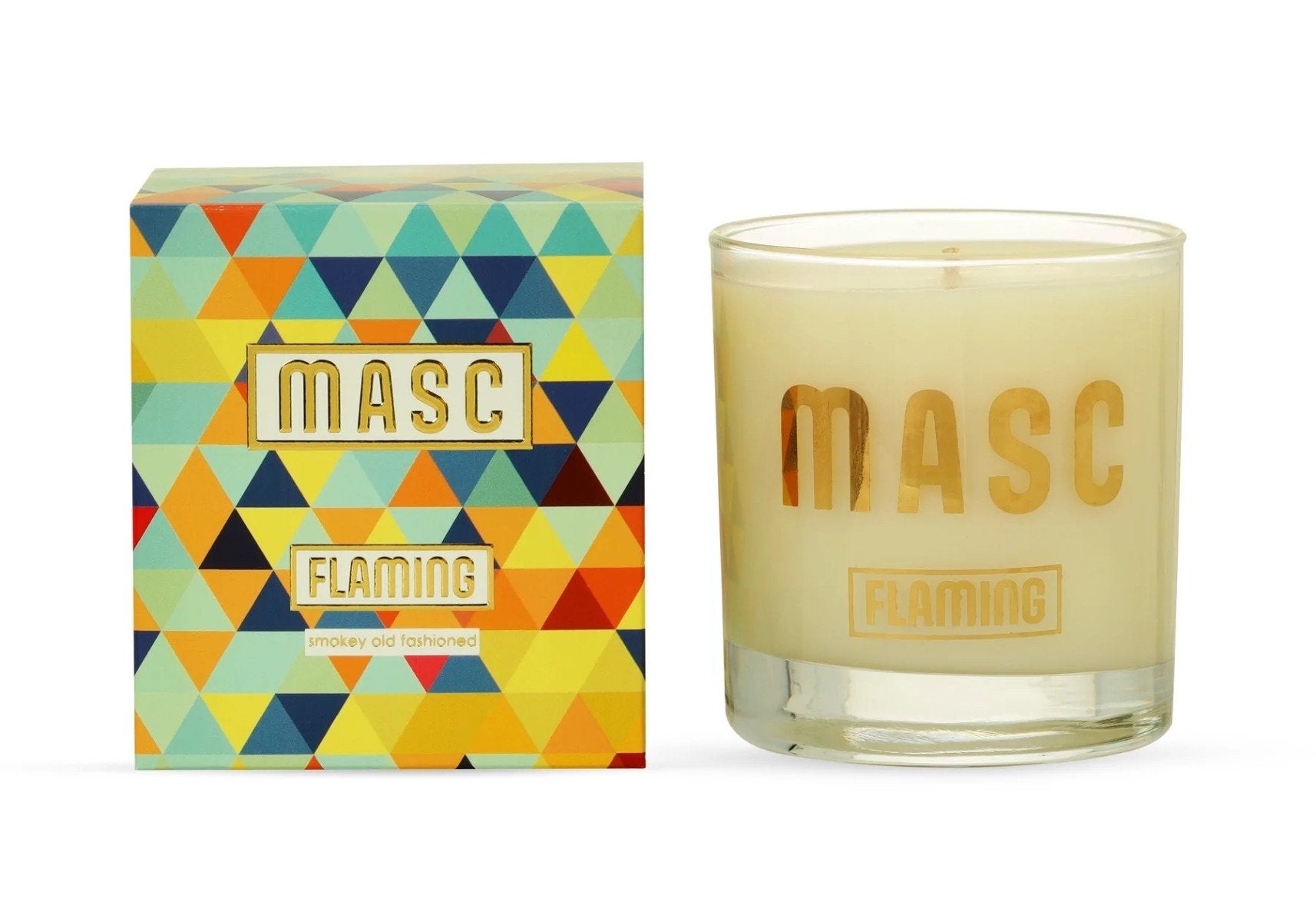 Flaming - Masc (Smokey Old Fashioned) Candle
