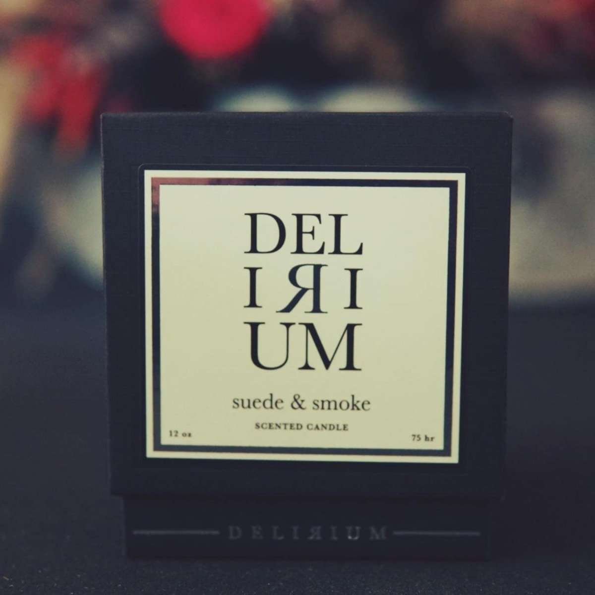 Delirium - Suede & Smoke Candle | Candle Delirium