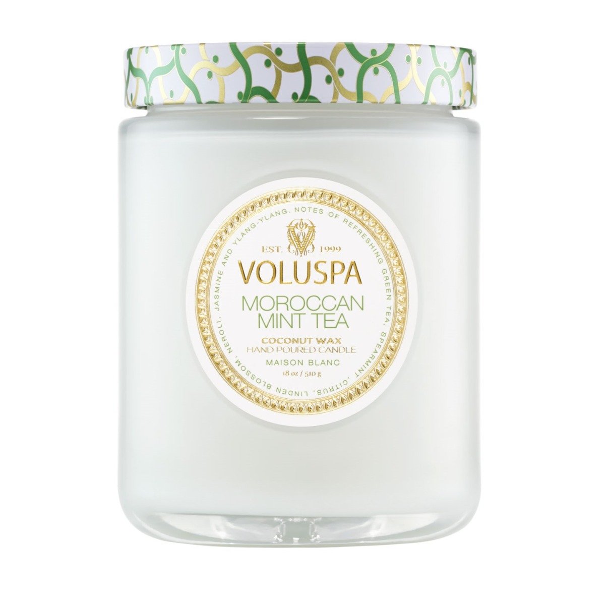 Voluspa - Moroccan Mint Tea Large Jar Candle