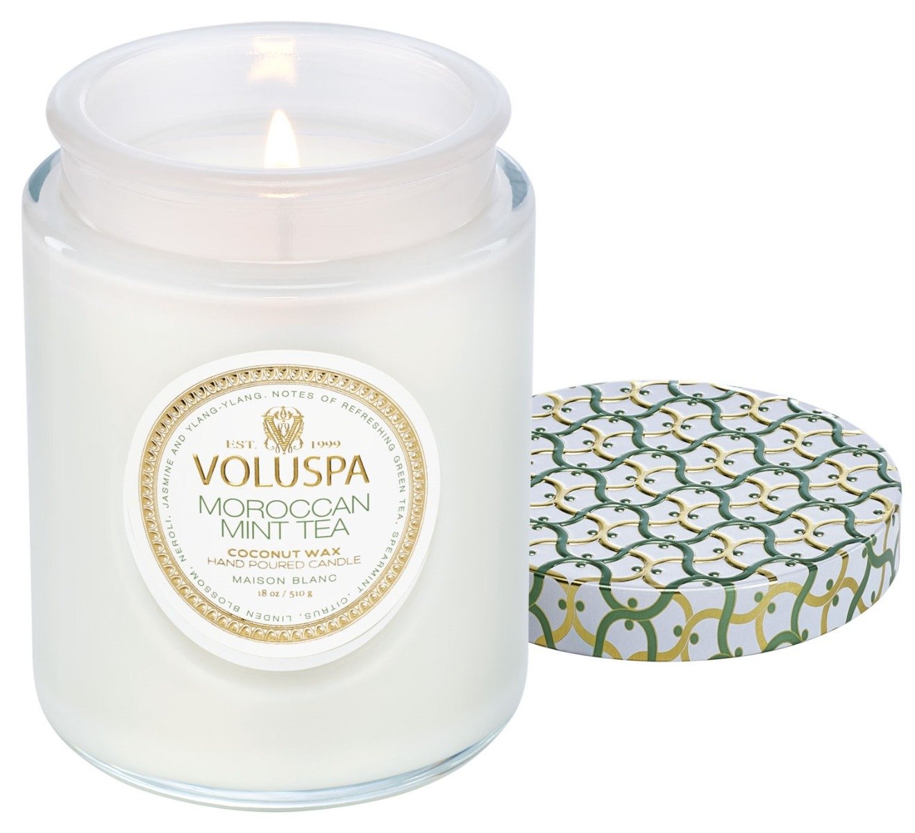 Voluspa - Moroccan Mint Tea Large Jar Candle