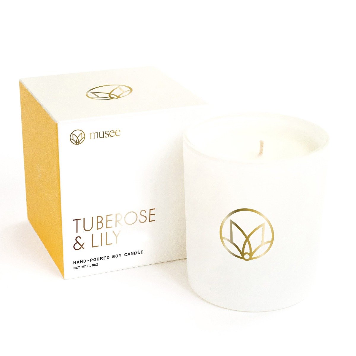 Tuberose & Lily Soy Candle - Thumbnail 2