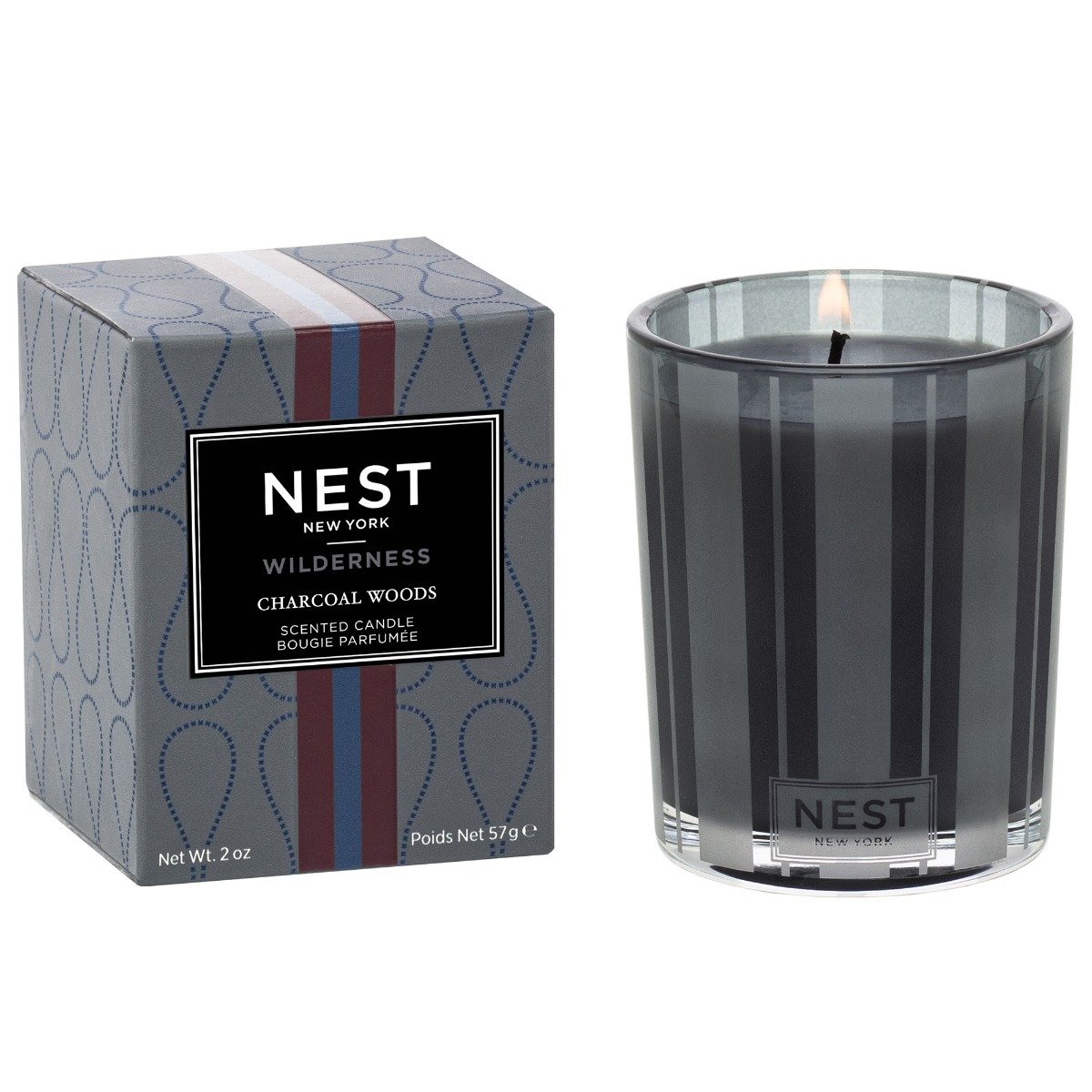Nest - Charcoal Woods Votive Candle