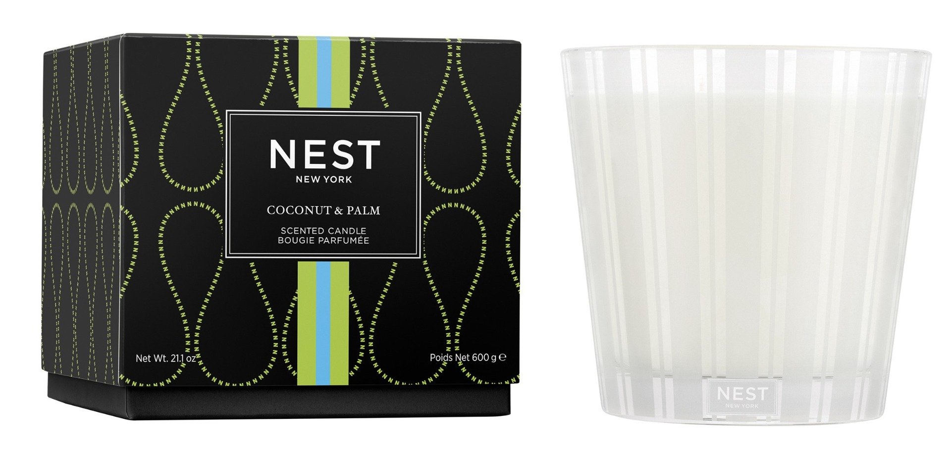 Nest - Coconut & Palm 3 Wick Candle