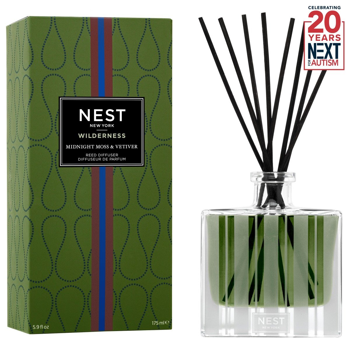 Nest - Midnight Moss & Vetiver Diffuser