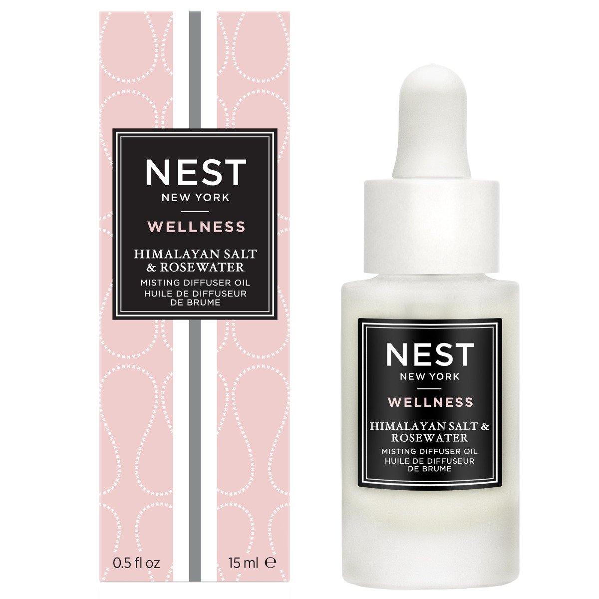 Nest - Himalayan Salt & Rosewater Misting Diffuser Refill