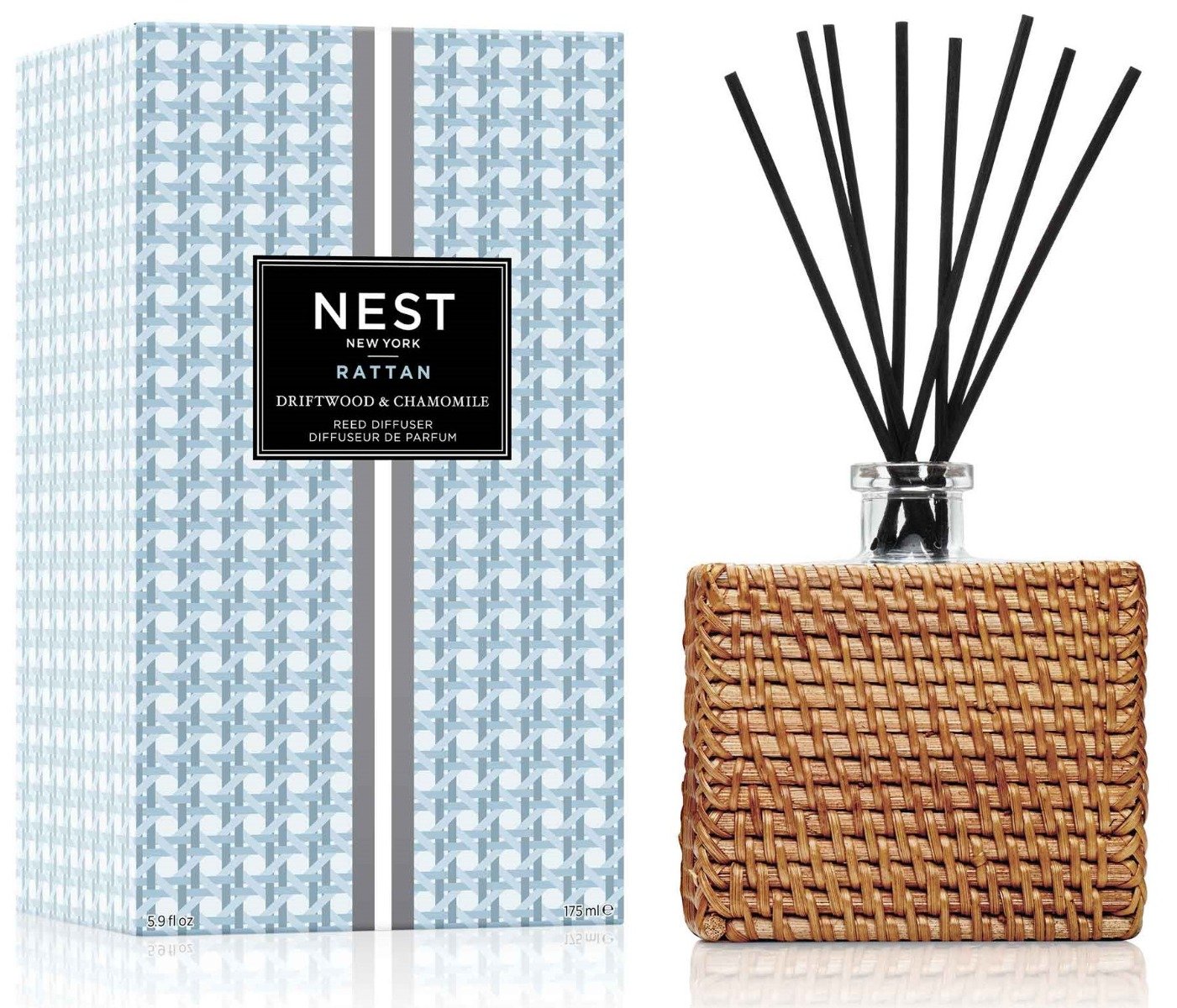Nest - Driftwood & Chamomile Rattan Diffuser