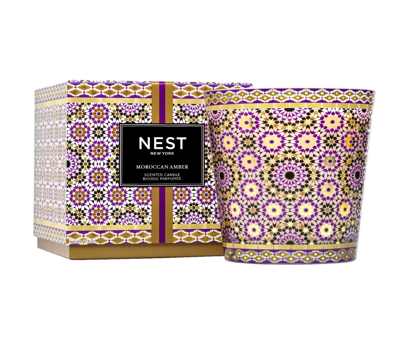 Nest - Moroccan Amber Decorative 4 Wick Luxury Candle