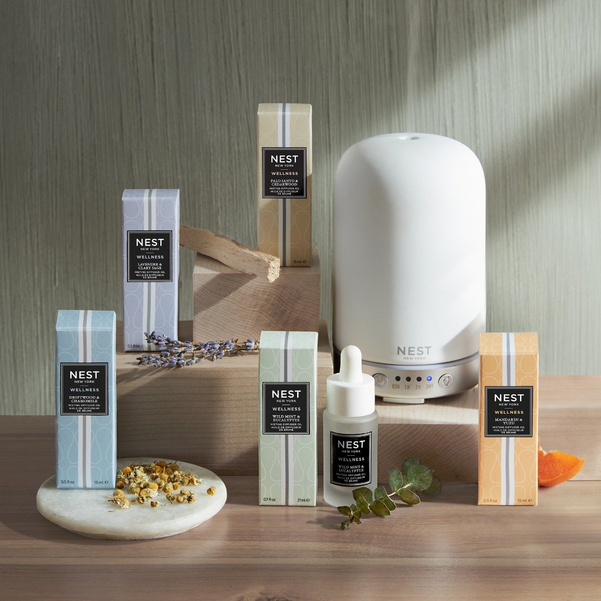 Nest - Himalayan Salt & Rosewater Misting Diffuser Refill