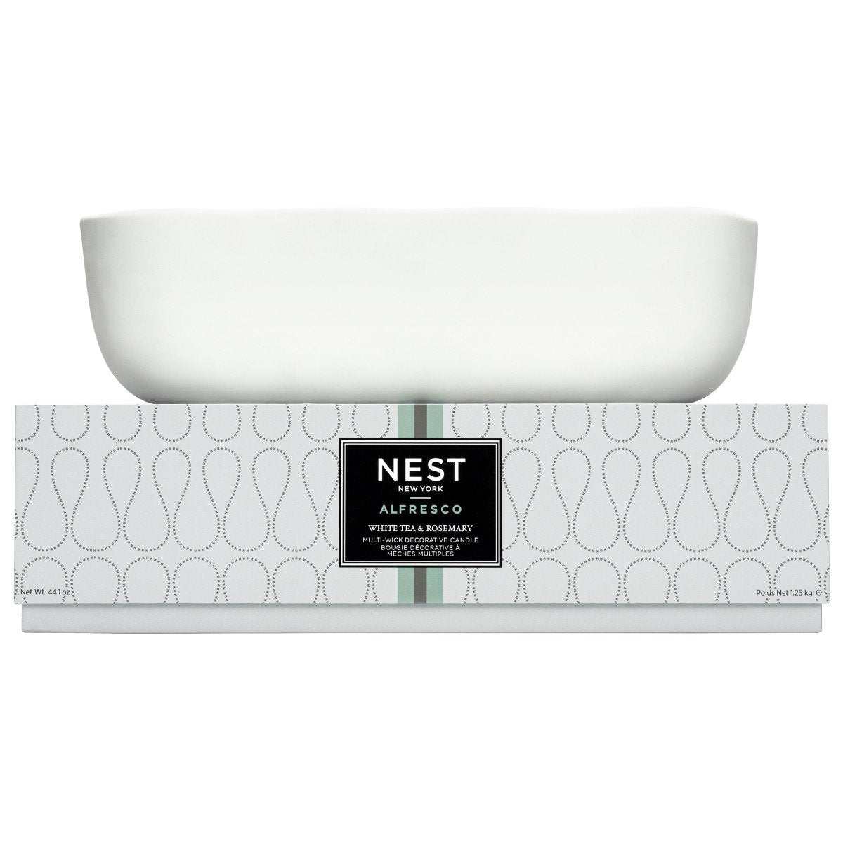 Nest White Tea & Rosemary Alfresco Multi-Wick Decorative Candle - Thumbnail 4