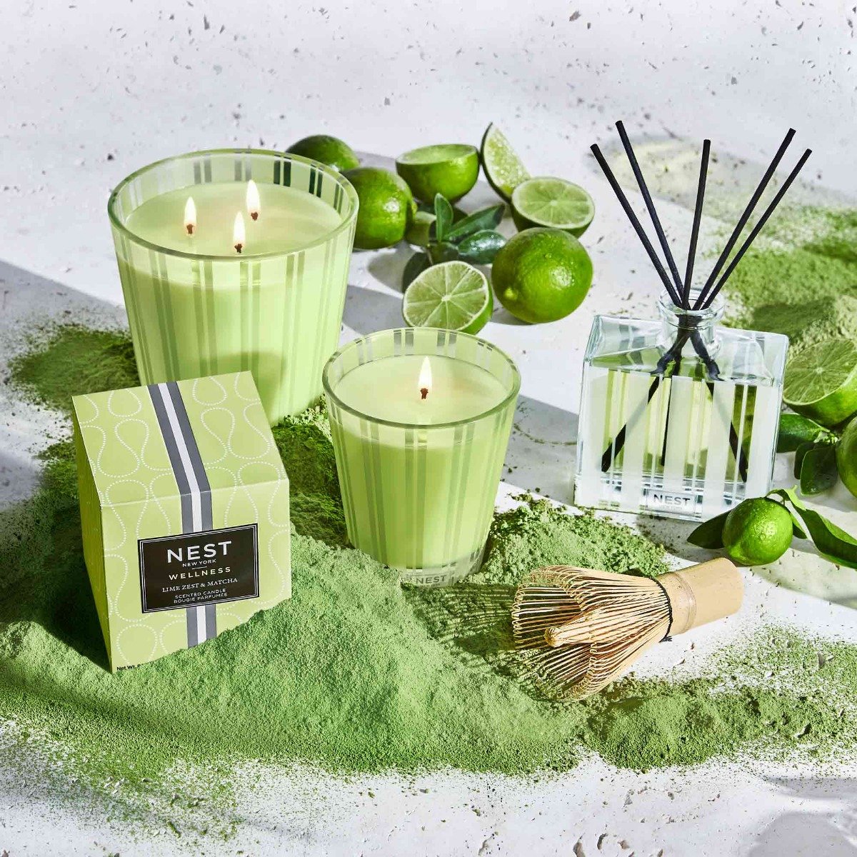 Nest - Lime Zest & Matcha Candle