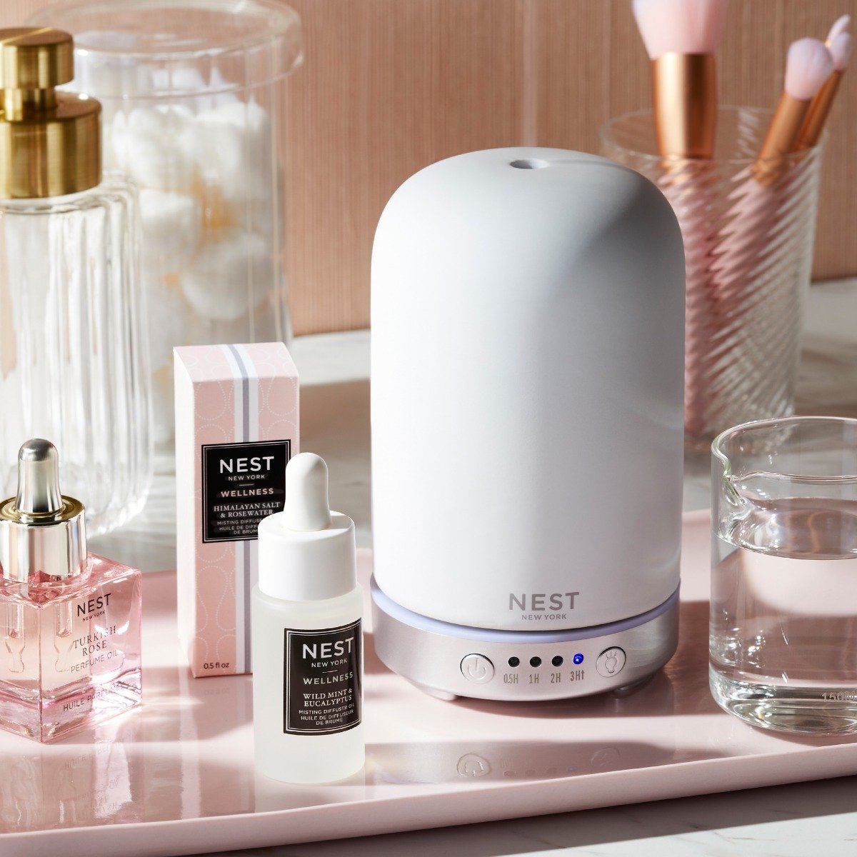 Nest - Himalayan Salt & Rosewater Misting Diffuser Refill