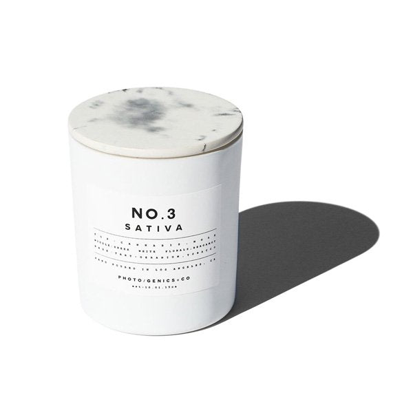 Photogenics - Sativa #3 Glass Candle