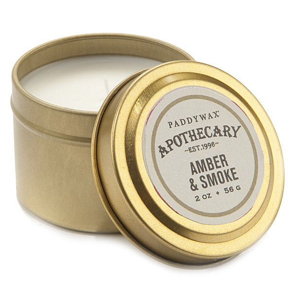 Paddywax - Amber & Smoke Travel Tin Candle