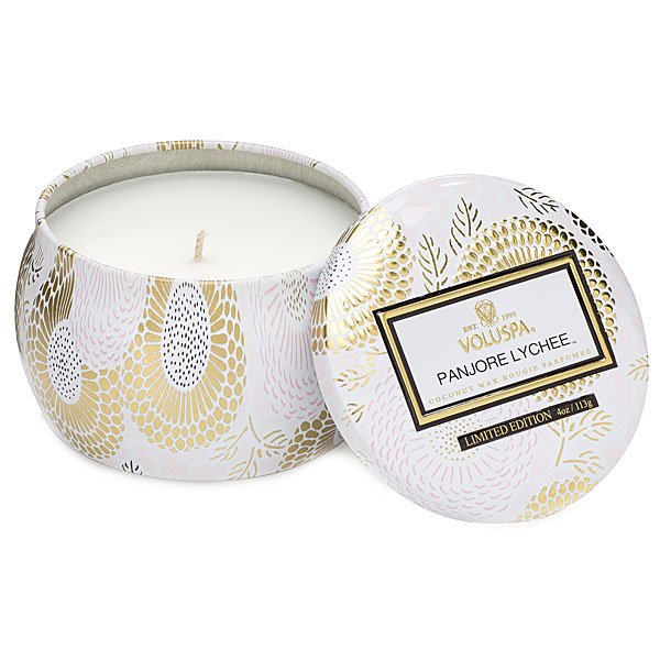 Voluspa - Panjore Lychee Mini Tin Candle