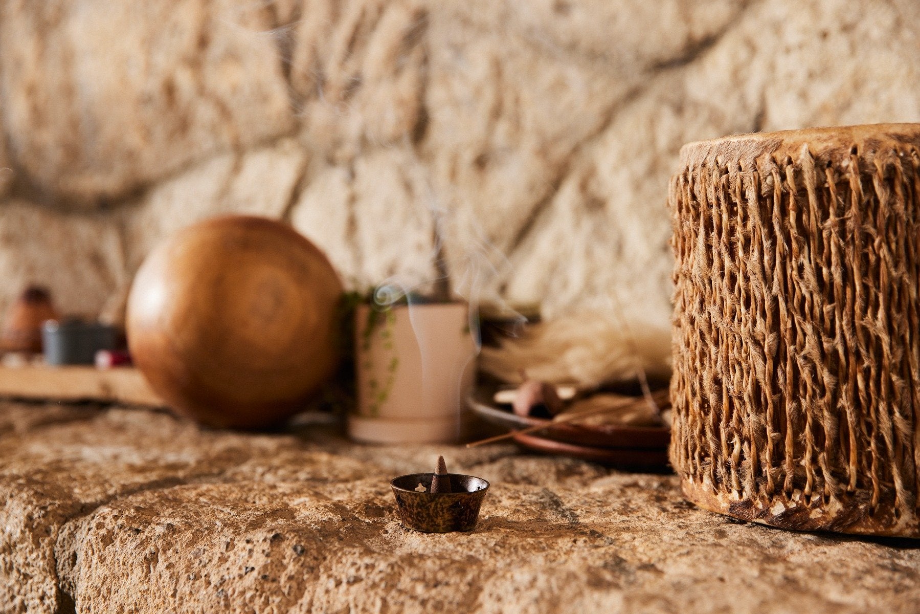 P.F. Candle Co. - Enoki Cedar Incense Cones