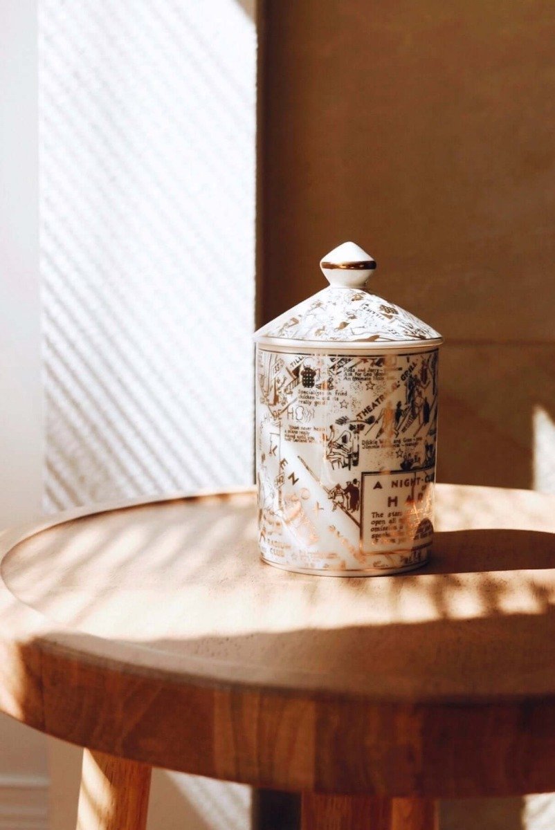 Harlem Candle Company - Speakeasy Harlem Map Ceramic Candle