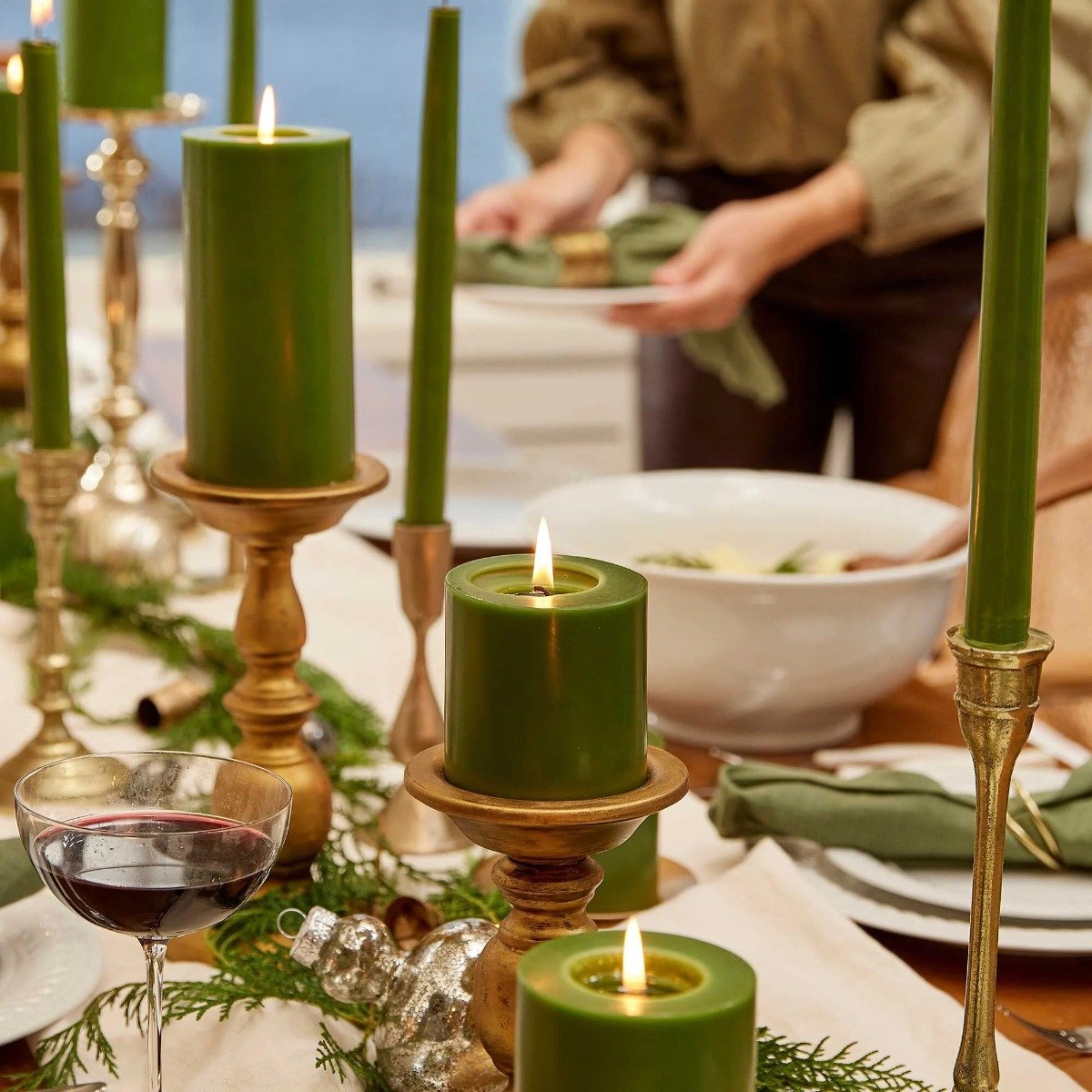 Thymes - Frasier Fir 3x6 Large Pillar Candle 