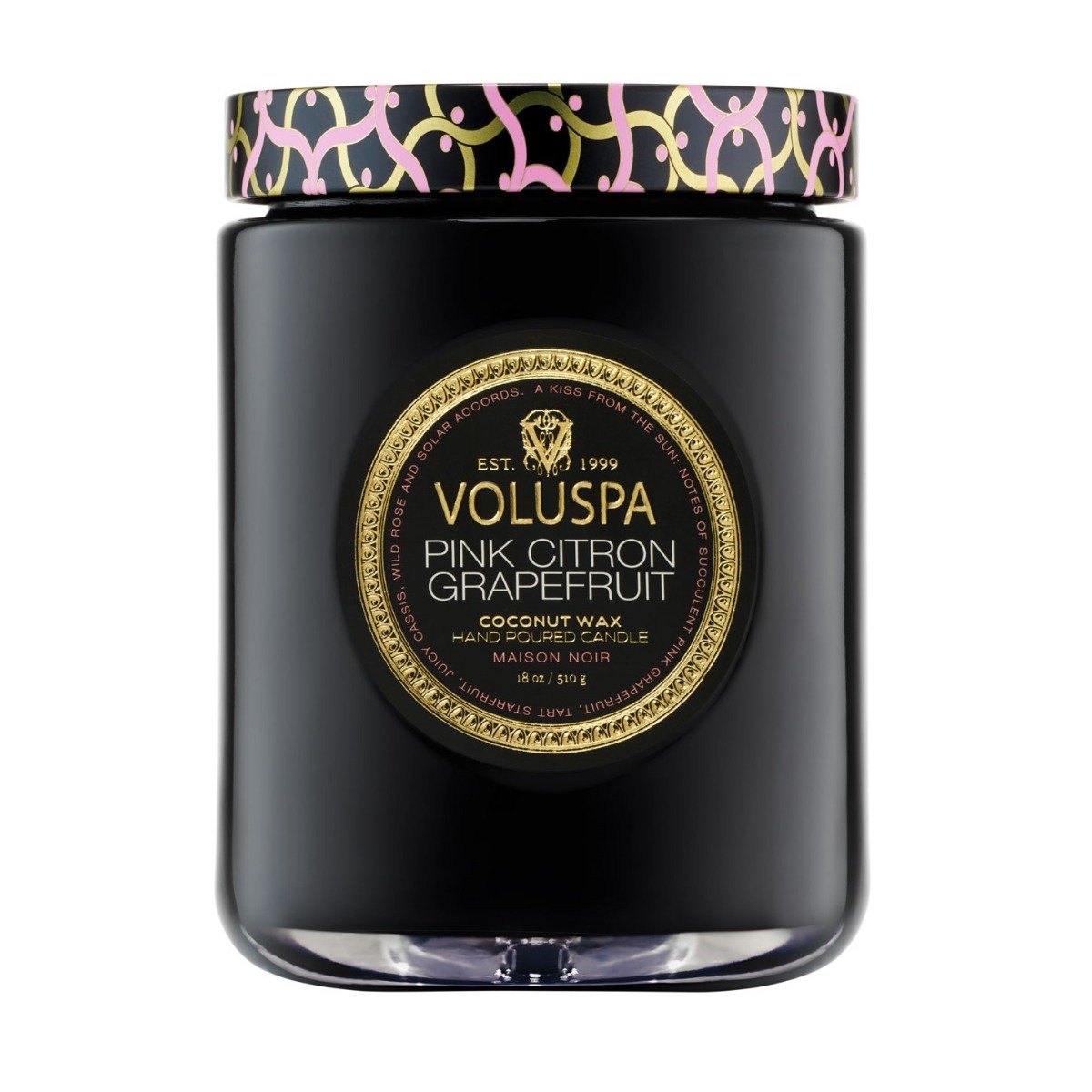 Voluspa - Pink Citron Grapefruit Large Jar Candle