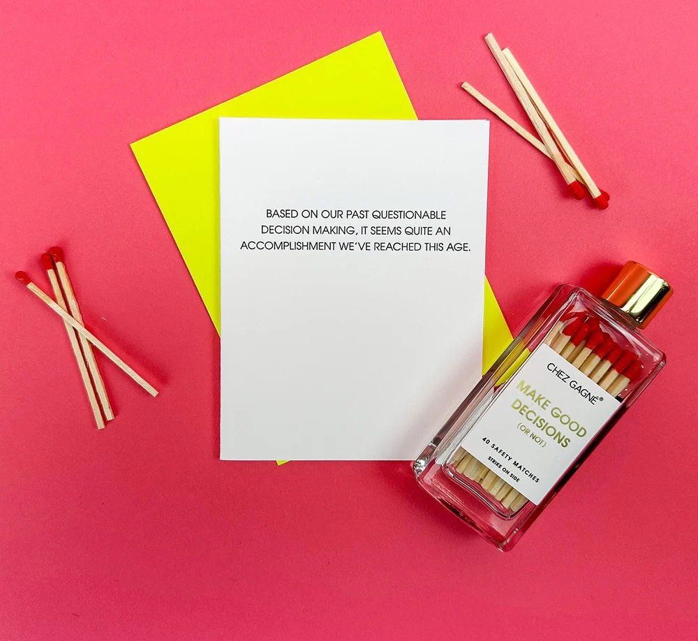 Chez Gagne - Make Good Decisions (or not) Matches