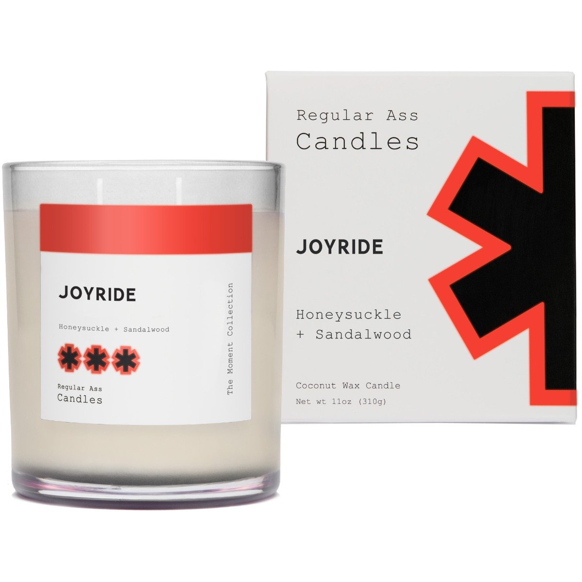 Regular Ass Candles - Joyride (Honeysuckle + Sandalwood) Candle