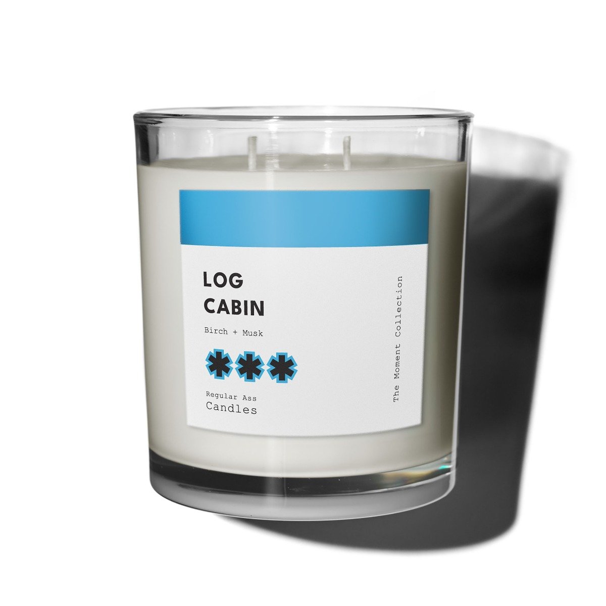 Regular Ass Candles Log Cabin Candle - Thumbnail 3