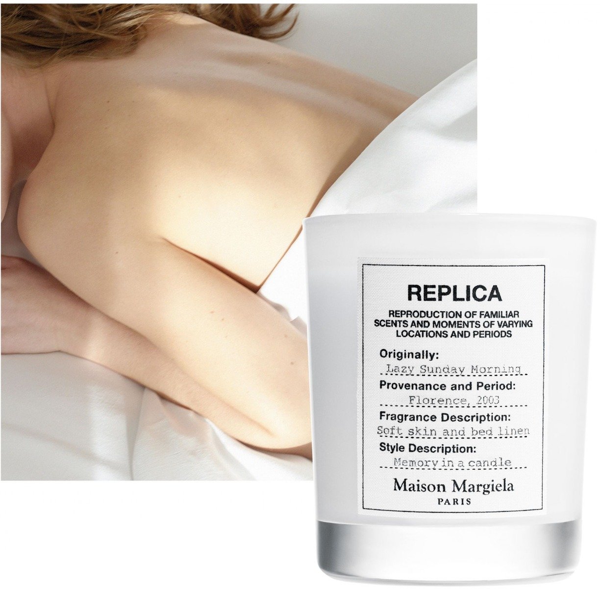 37 24cm Maison Martin margiela マルジェラ Maison Margiela Replica - Lazy Sunday Morning Candle | Candle Delirium