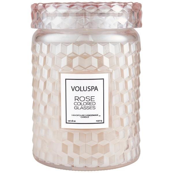 Voluspa - Rose Colored Glasses Large Jar Candle