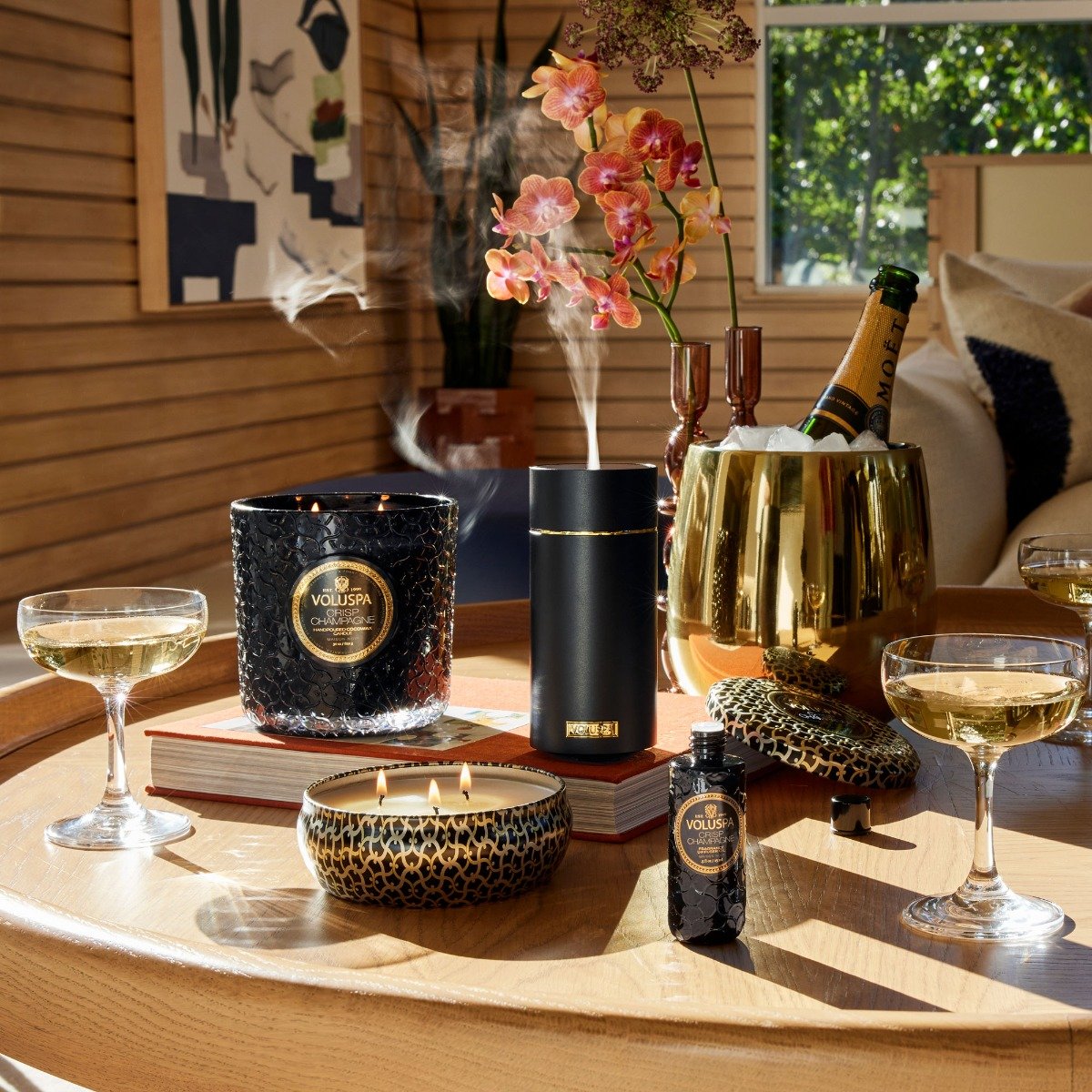 Voluspa - Crisp Champagne Ultrasonic Diffuser Oil