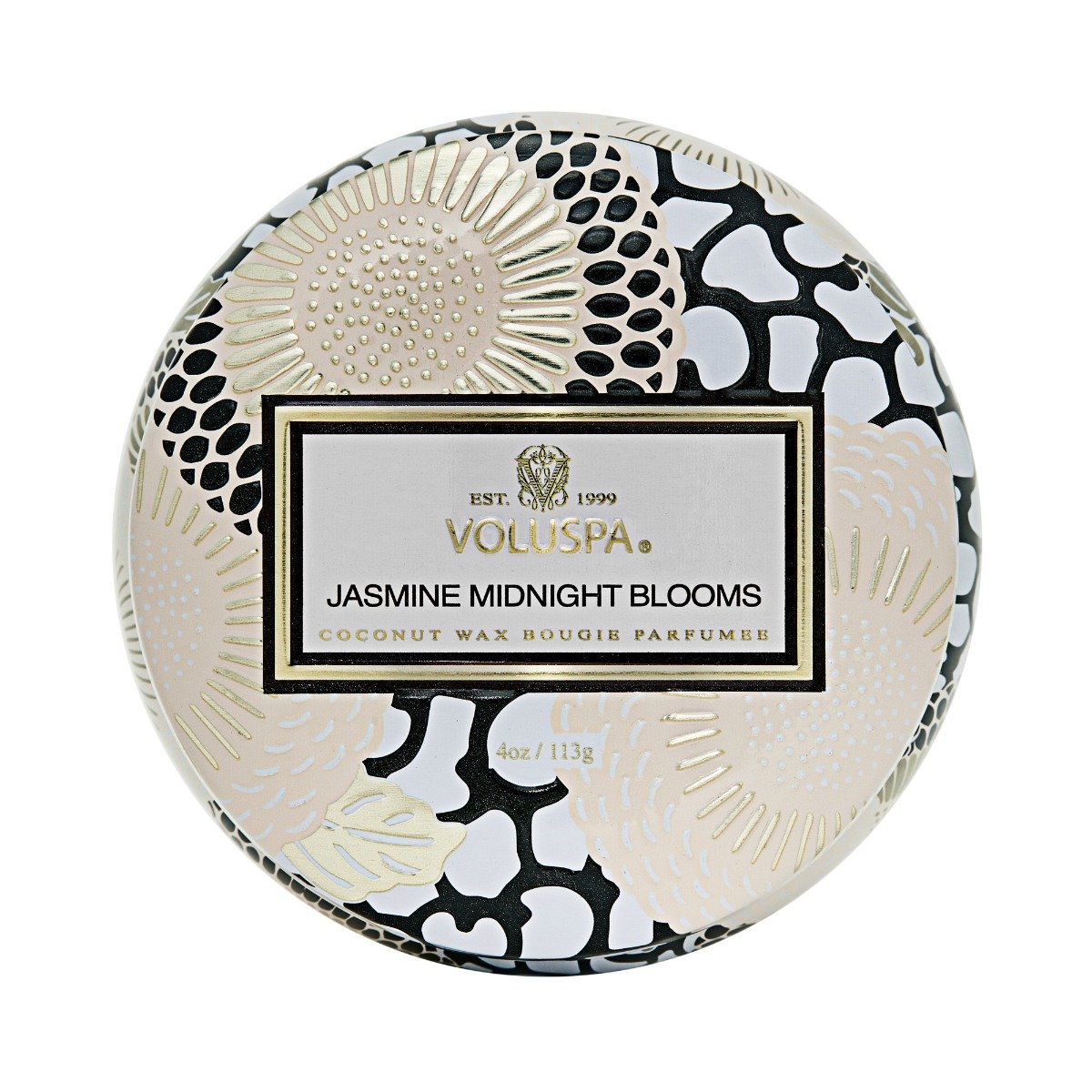 Voluspa - Jasmine Midnight Blooms Mini Tin Candle