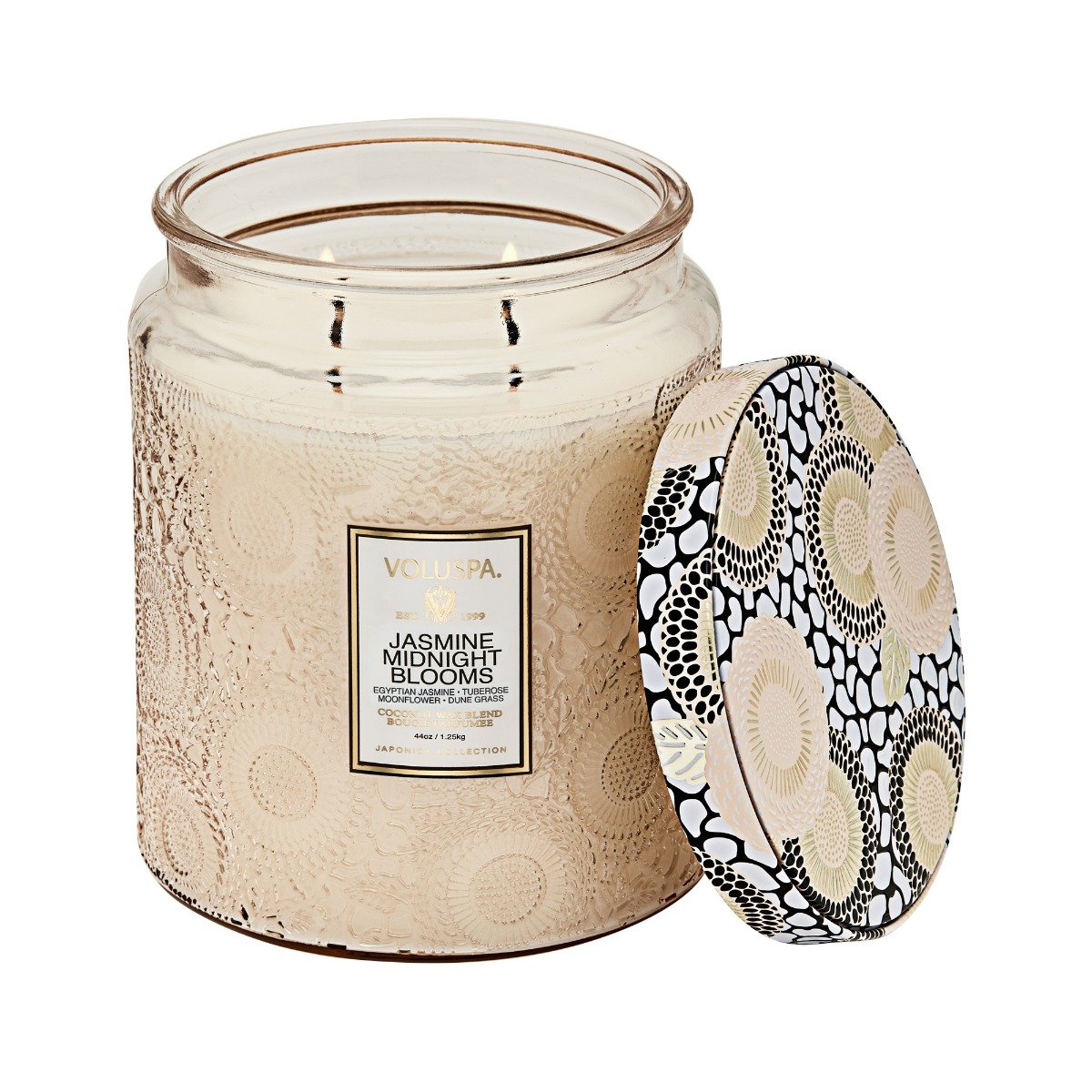 Voluspa - Jasmine Midnight Blooms Luxe Candle