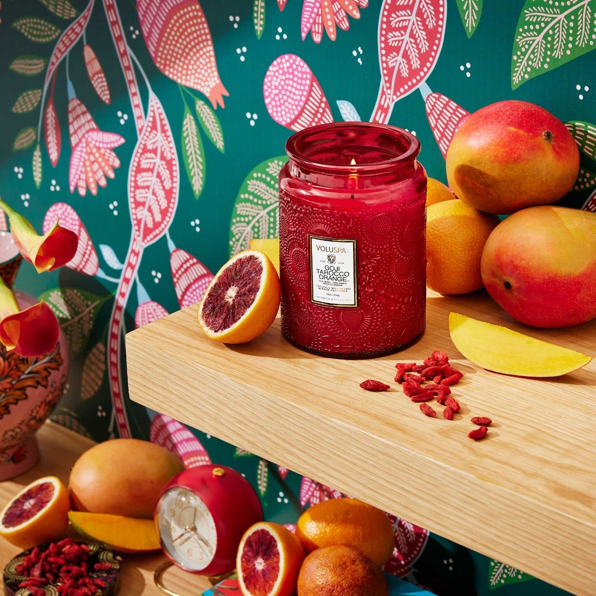 Voluspa - Goji & Tarocco Orange Large Jar Candle