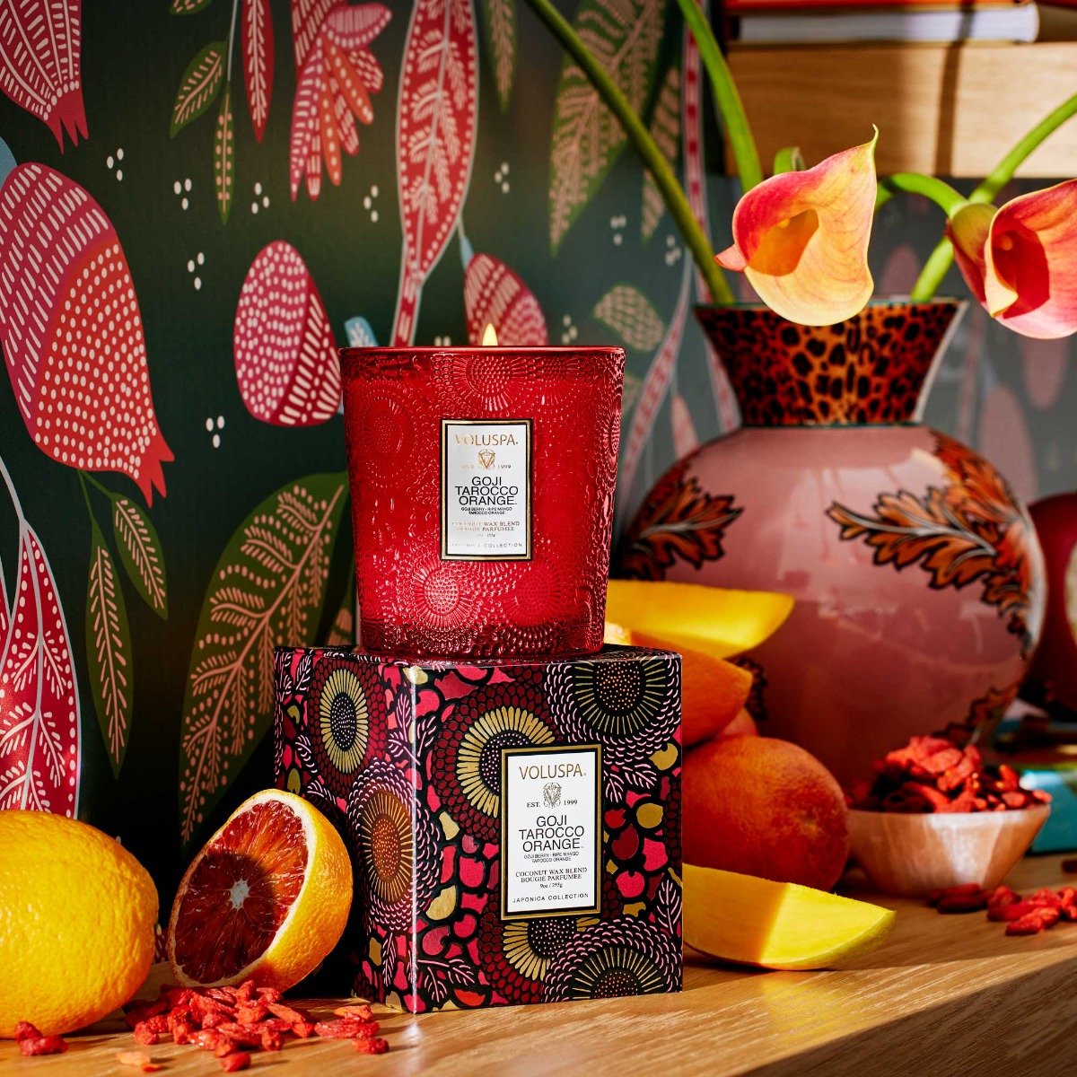 Voluspa - Goji & Tarocco Orange Classic Candle