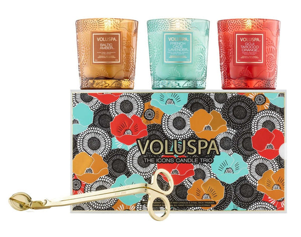 uverworld 豪華セット Voluspa - Japonica Icons XXV Anniversary Candle Trio Set | Candle