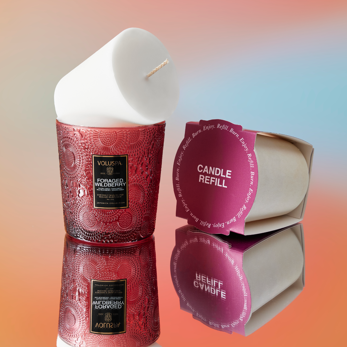 Voluspa - Foraged Wildberry Classic Candle Refill