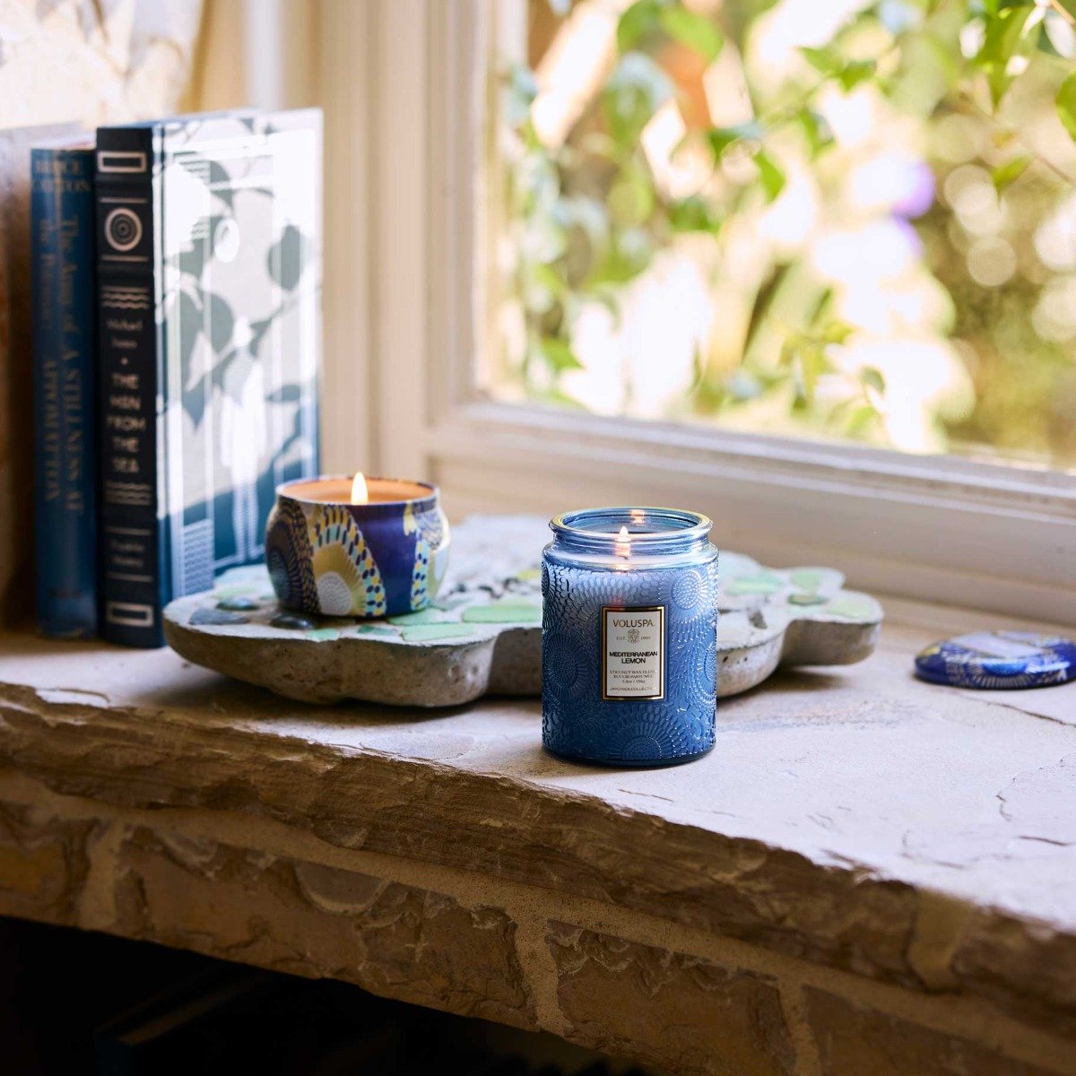 Voluspa - Mediterranean Lemon Small Jar Candle