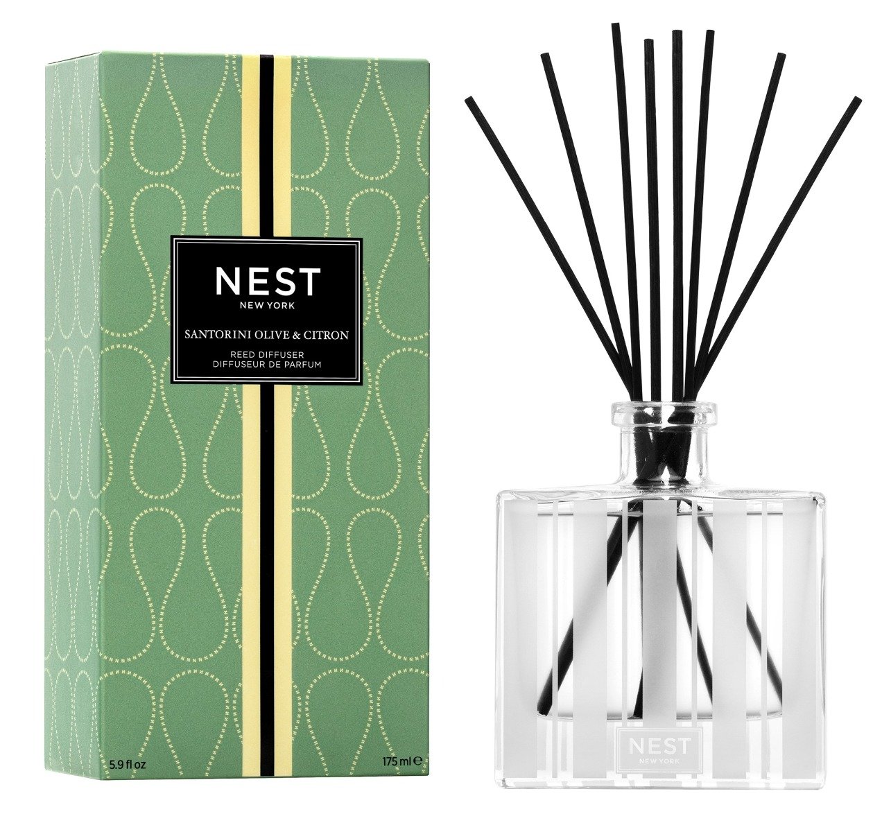 NEST Santorini Olive & Citron Diffuser