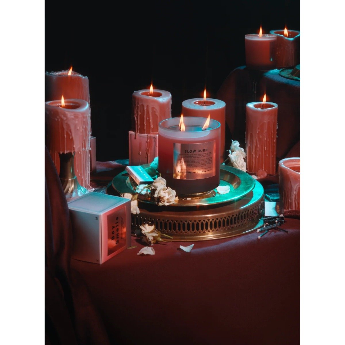 Boy Smells - Slow Burn Magnum Candle