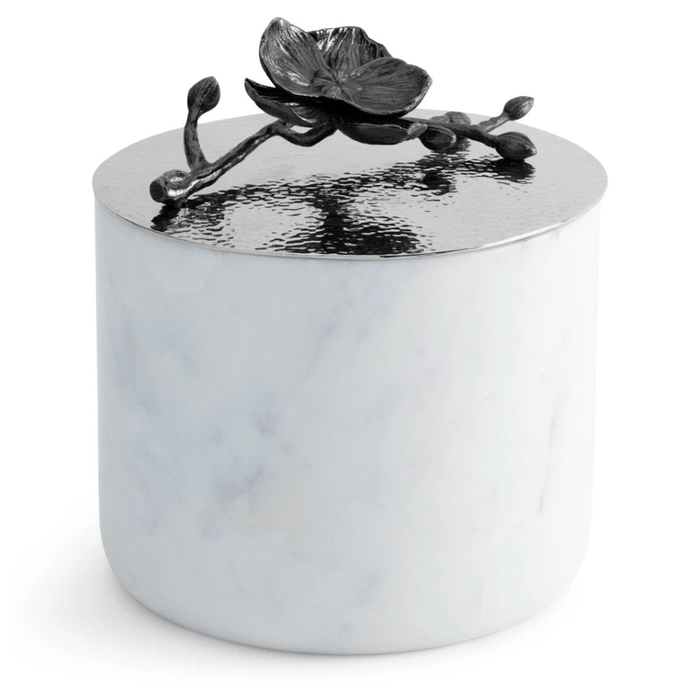 Michael Aram - Black Orchid Large Marble Candle