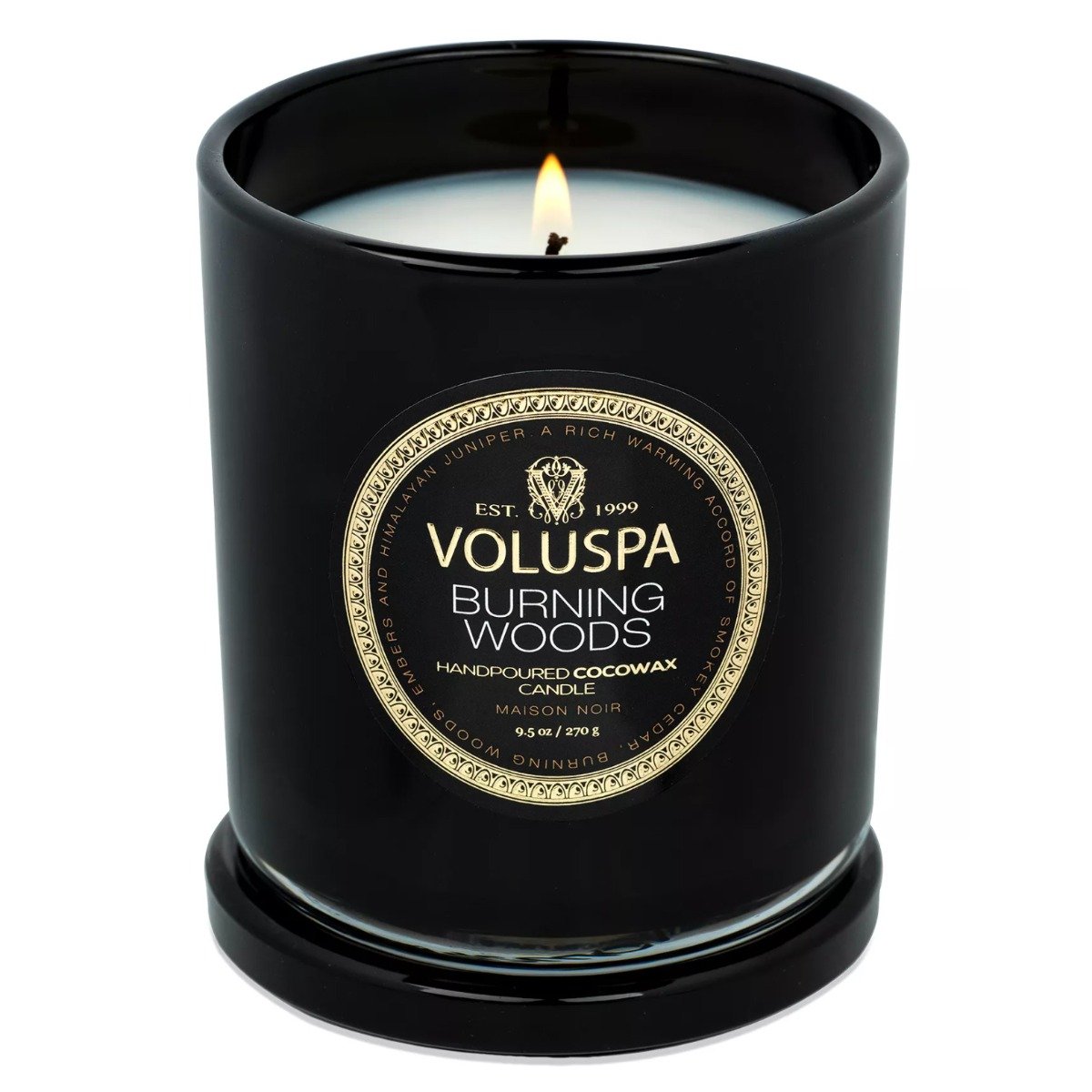 Voluspa - Burning Woods Classic Candle