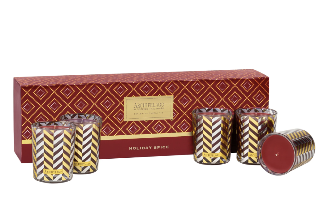Archipelago - Holiday Spice Votive Candle Gift Set (Formerly Joy)