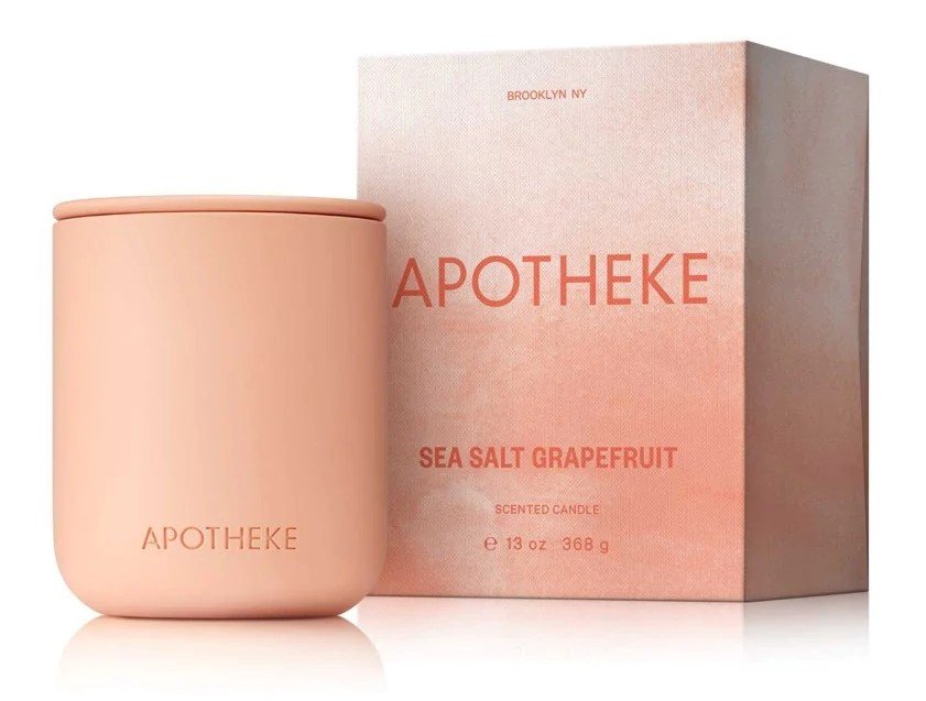 Apotheke - Sea Salt Grapefruit 2 Wick Ceramic Candle