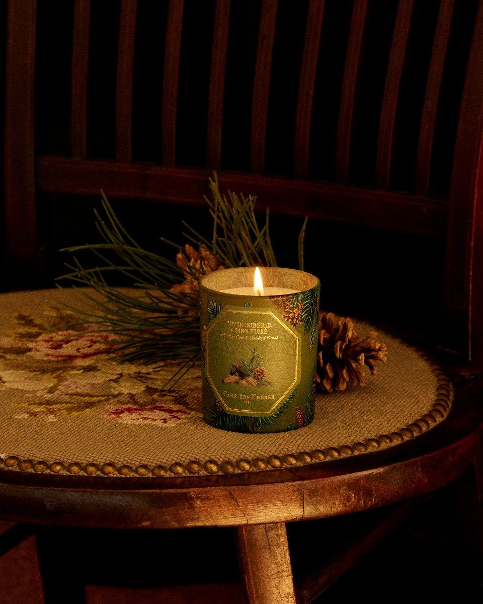 Carriere Freres -   Siberian Pine & Smoked Wood Candle