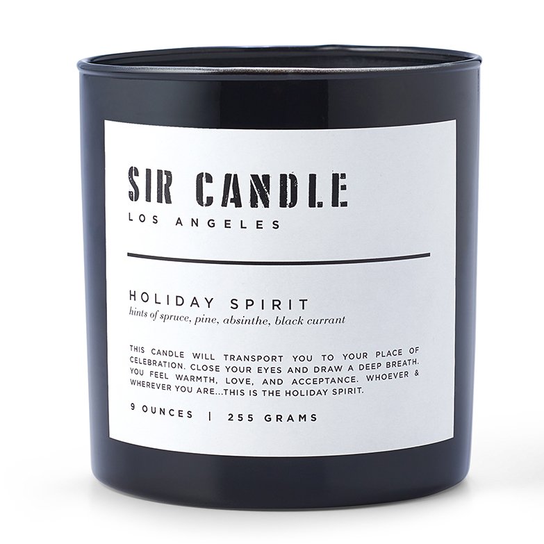 Sir Candle - Holiday Spirit Candle