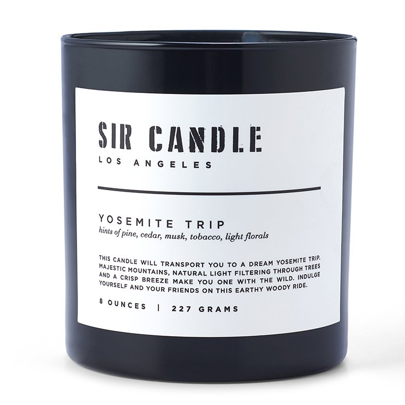 Sir Candle - Yosemite Trip Candle